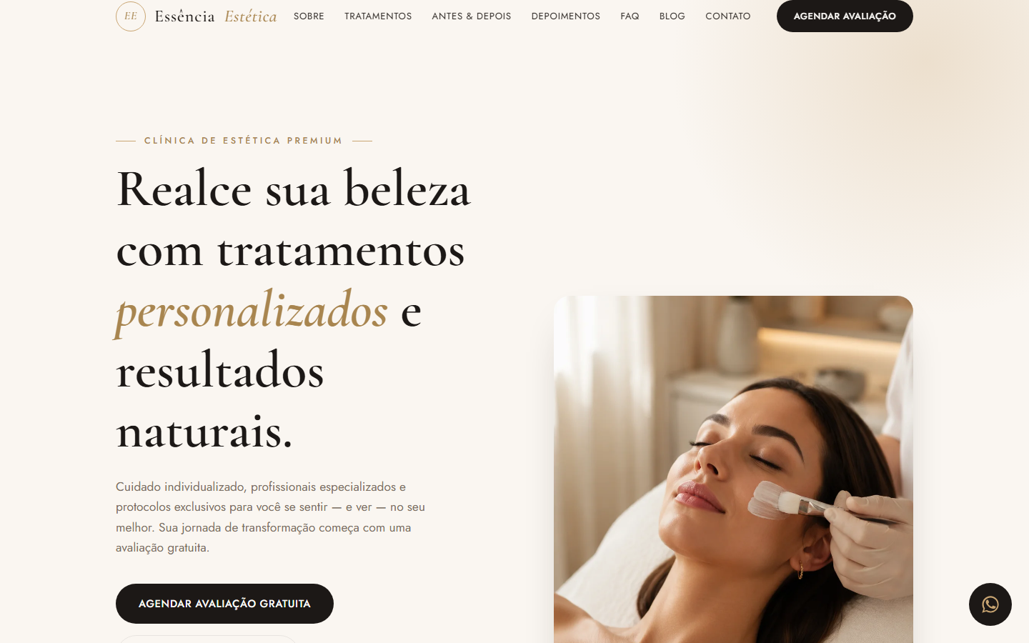 Case Essência Estética