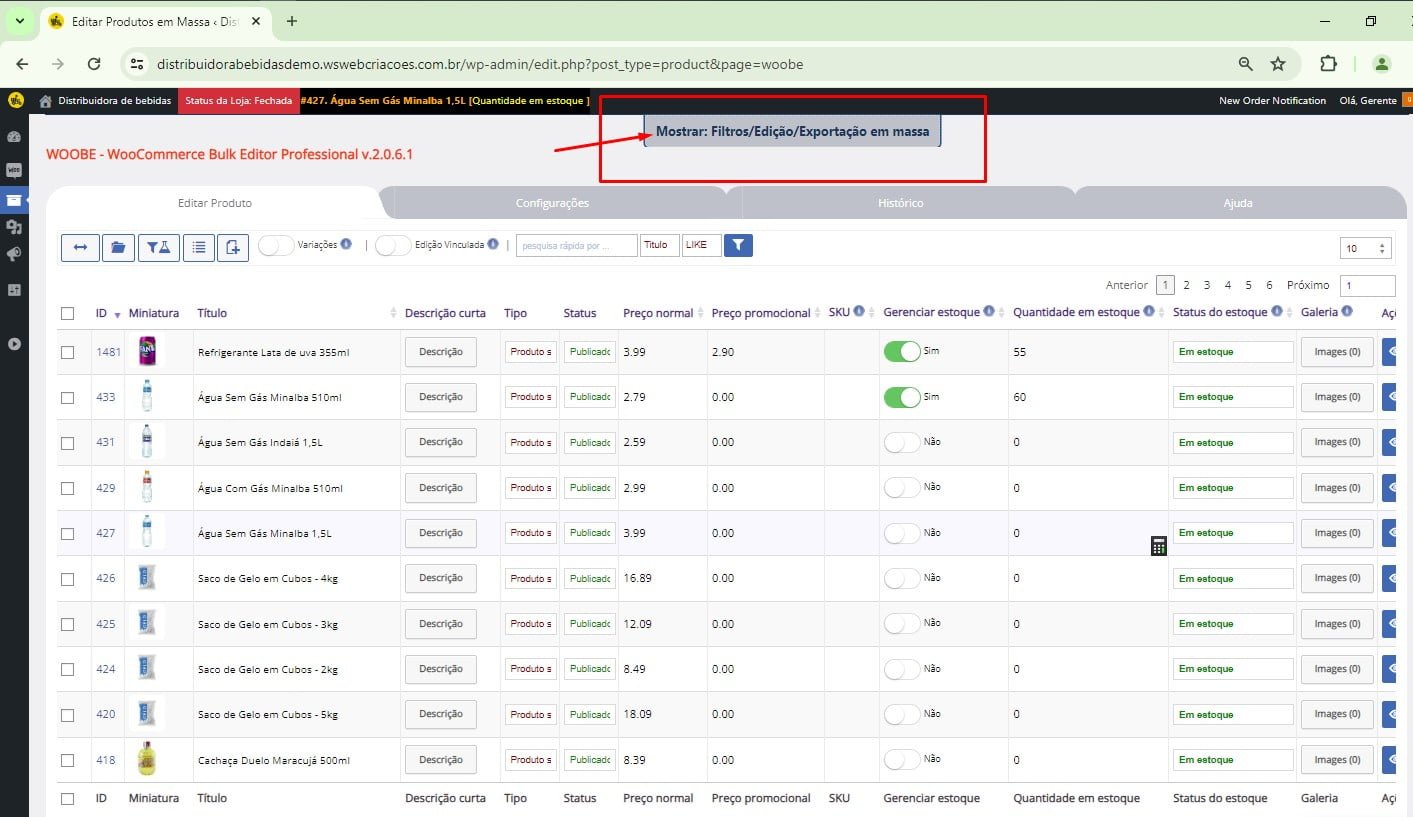 Leia mais sobre o artigo 8. Gerenciar Relatórios